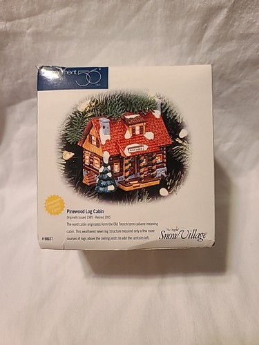Department snow village - department,