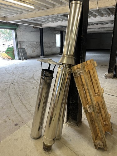 Twin wall insulated - 4m, 6”