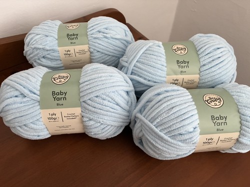 Crafty baby yarn blue - crafty,