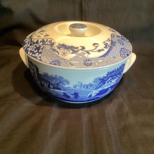 Spode blue italian round - italian,