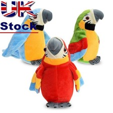 Moves Your Voice Plush Parrot