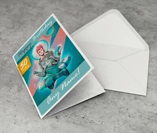 DAVID BOWIE Personalised Birthday Card for Dad Husband Wife Son Daughter Sister