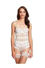 French Vintage Lace Basque &