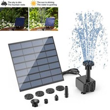 Solar Power Fountain