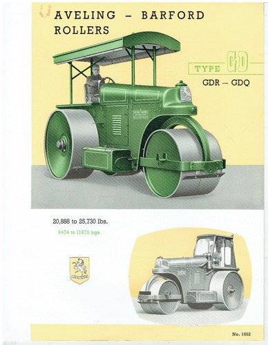 Aveling barford gdr - gdq, series