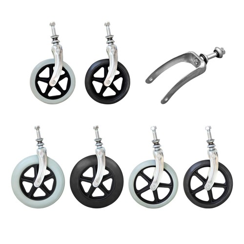 Wheelchair wheel with front - wheelchair,