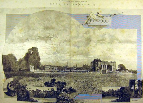 Original old antique print - original,