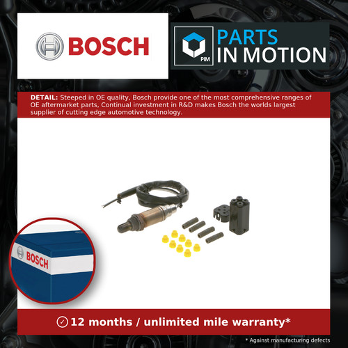 Lambda sensor 0258005729 bosch - lambda,