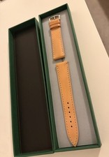 Cartier Tank Large Replacement Strap Sebastiens Italian Natural Tan Leather 19mm