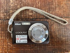 Nikon Digital  Compact Camera Coolpix S210 8.0MP  VR  + battery Tested & WORKING
