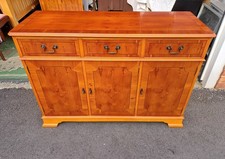 Yew Wood Sideboard Dresser