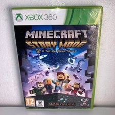 Xbox 360 Minecraft Story Mode Video Game No Manual Tested and Working