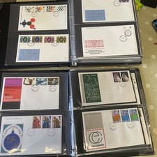 first day cover album WHSmith & 120 Covers 1970’s-1989 Stamp Covers VGC