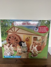 Sylvanian families  WATERMILL BAKERY BOXED  WITH CHRISTOPHER APPLE BLOSSOM