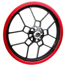 Front Wheel 17x2.15 Blk/Red