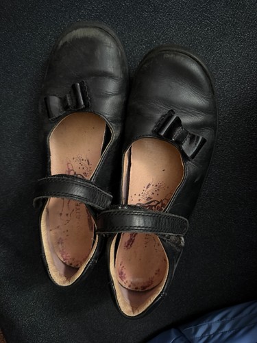 Start rite black leather girls - black,