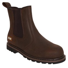 JCB Farley S3 brown leather