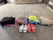 Women’s size 16-18  Clothing & Sandal Bundle 28 items 