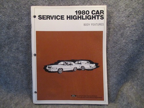 1980 ford car service - 1980,
