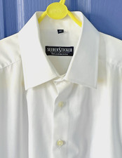 Mens white shirt long sleeve