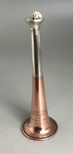 Silver hunting horn - silver,