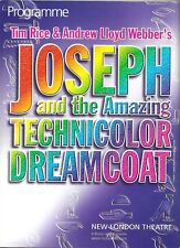 Joseph and the Amazing Technicolor Dreamcoat Programme New London Theatre 2003