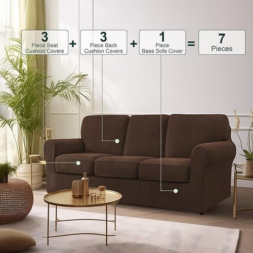 Chun 7pc stretch sofa - yi,