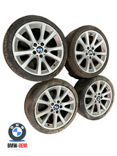 BMW 1 series e82 e88 V Spoke 372 Alloy Wheels Set 7.5 x 18" ET49 8.5x18" ET52