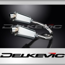 HONDA VTR1000 SP1 2000-2001 225mm OVAL STAINLESS SILENCER EXHAUST KIT