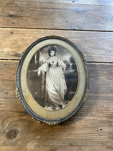 Antique georgian portrait - georgian,