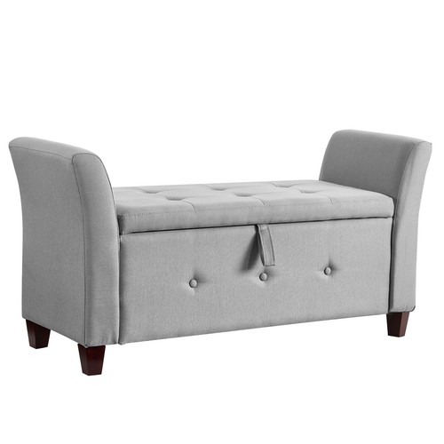 Seville storage ottoman seat - storage,