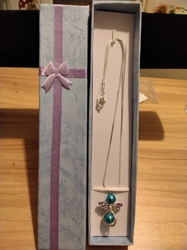 Guardian angel necklace 40cm - guardian,