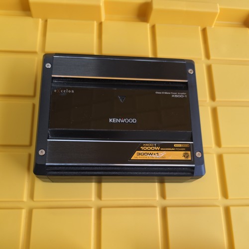 Kenwood x500 car amplifier - x500-1,