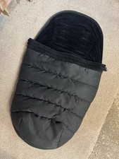 iCandy Peach Black Footmuff