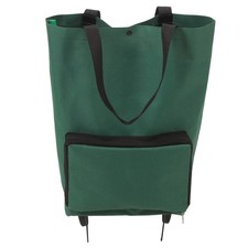  Trolley Cart Hand-pulled Folding Shopping Reusable Grocery Bag on Wheels