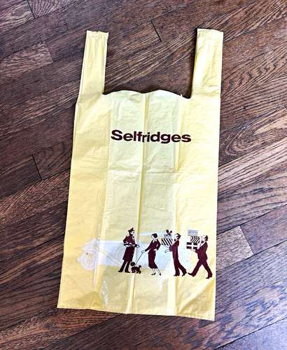 Selfridges vintage yellow - selfridges,