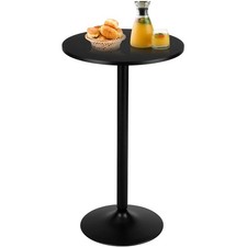 Black Round Top Modern Bar