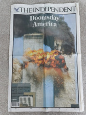 The Independent Newspaper 'Doomsday America' September 12th, 2001, 9/11 Issue
