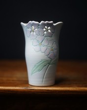 Art Pottery Pierced Floral