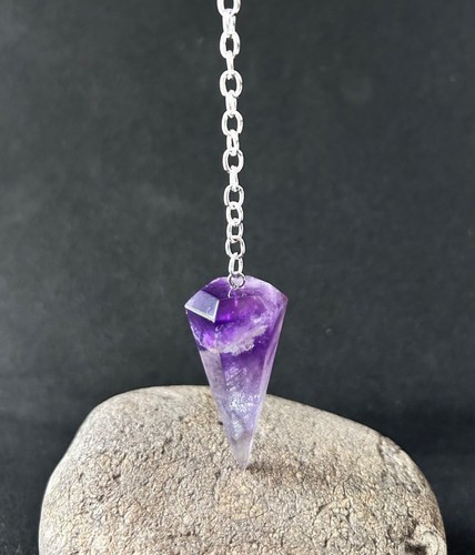 Natural amethyst point - uk,