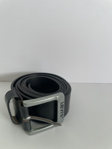 Levi black leather belt size - levi's,
