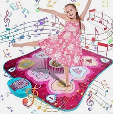 Dance Mat Toys for Girls - Music Play Mat 5 Play Modes 3 Challenge Levels Volume