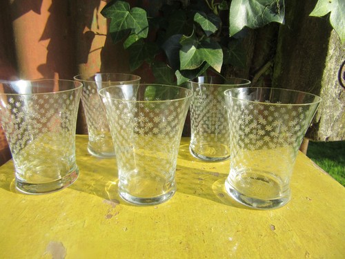 Vintage star etched - 5,