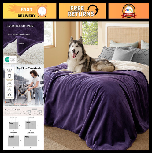 Waterproof king blanket soft - blanket,