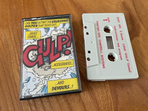 Sinclair zx81 16k game gulp - 16k,