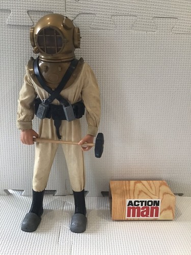 Action man deep sea diver - action,