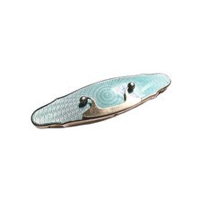 Stunning guilloche enamel mint - stunning,