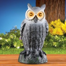 Motion Sensor Hooting Owl With