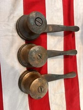 Vintage Sailboat/schooner/day Sailer Brass Windlass/winch