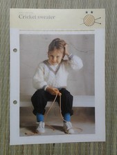 Cricket Sweater Knitting